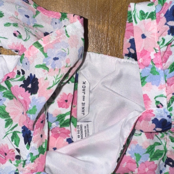 Janie and Jack Floral Top - Picture 2 of 2